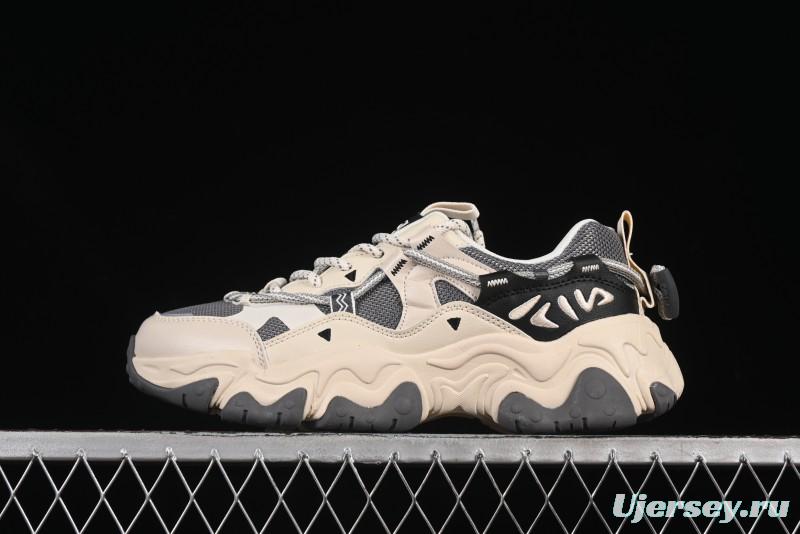 Fila Heritage Fluid Cat Paw 5.0 Retro Dad Shoes with Lace-Up Design - F12M442115FAG