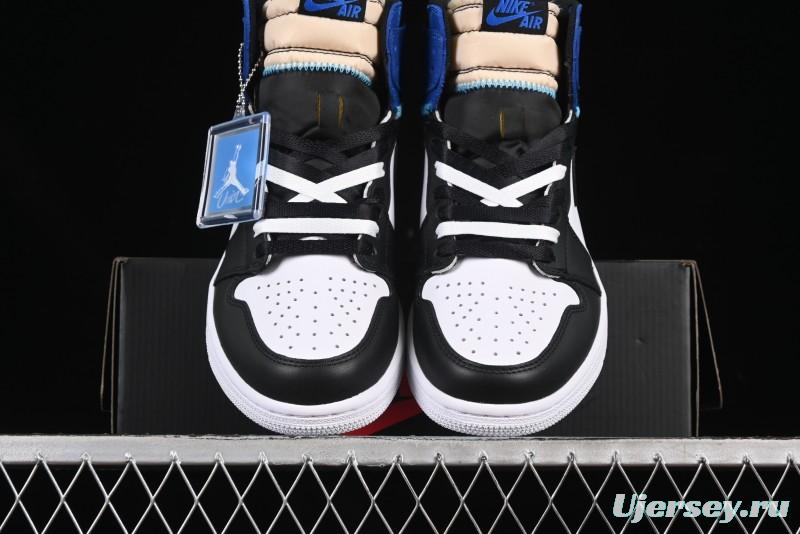 Nike Air Jordan 1 High OG AJ1 Fragment Design Collaboration High-Top Basketball Shoes - DZ5485-041