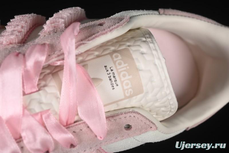 Adidas Originals Gazelle Bold JR8374 Collaboration Low-Top Sneakers with Thick Sole for Slip Resistance and Durability - JR8374