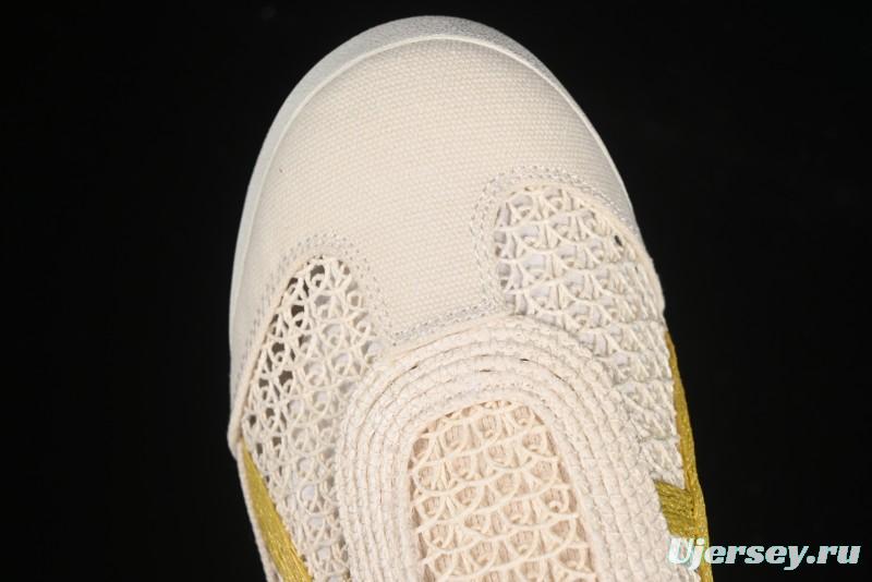 Onitsuka Tiger Mexico 66 Sabot Slip-On Shoes with Breathable Mesh Upper - 1183C123-104