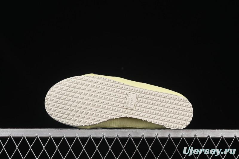 Onitsuka Tiger Mexico 66 Sabot Slip-On Sneakers with Breathable Mesh Upper - 1183A707-750