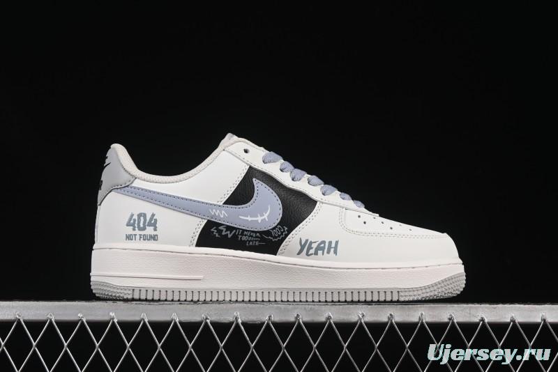 Nike Air Force 1'07 Low "Little Blue Flower" Casual Sneakers - FB1893-888