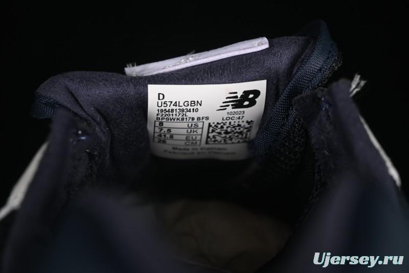 New Balance 574 Series Retro Casual Running Shoes - U574LGBN