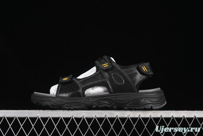 ECCO Off Trail Series Sport Leisure Sandals with Adjustable Hook-and-Loop Strap - 63251701001