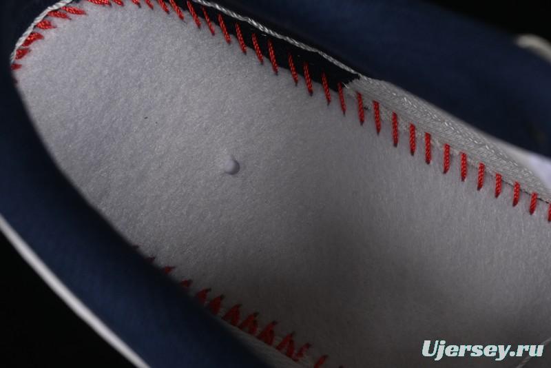 Nike Air Force 1 '07 Low Supreme Collaboration Grey Blue Casual Sneakers - HH7518-054