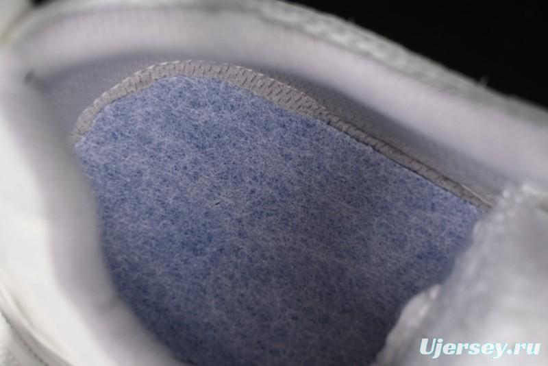 GG-CC Lace Pearl Chain Casual Platform Dad Shoes - 250310 White