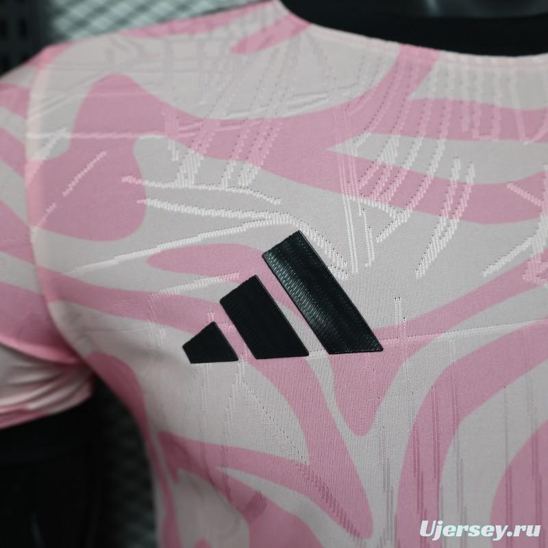 Player Version 25/26 Flamengo Pink with Marble Pattern Jersey