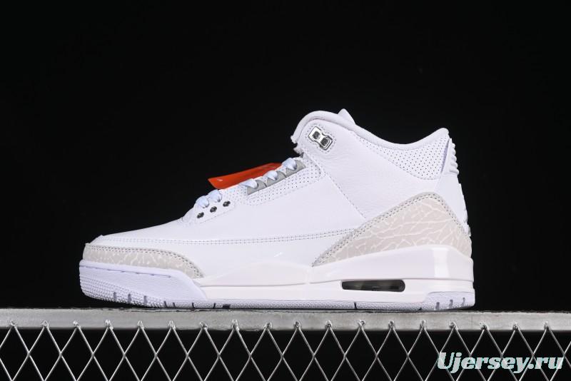 Nike Air Jordan 3 Retro Pure Money Sneakers - CT8532-111