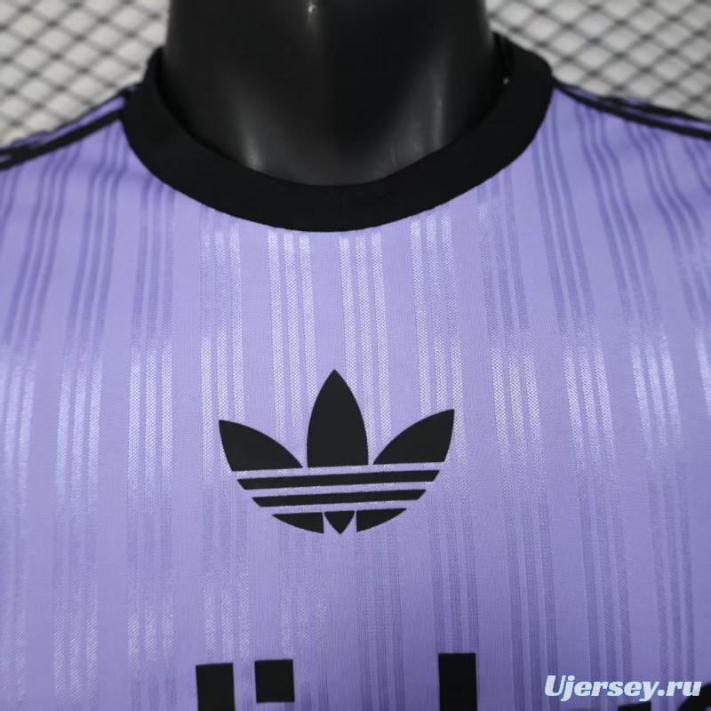 Player Version 2025 Adidas Original Purple T-Shirt