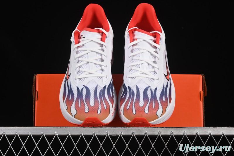 Nike Zoom Fly 6 Lightweight Responsive Running Shoes with Carbon Fiber Plate - HQ3498-100