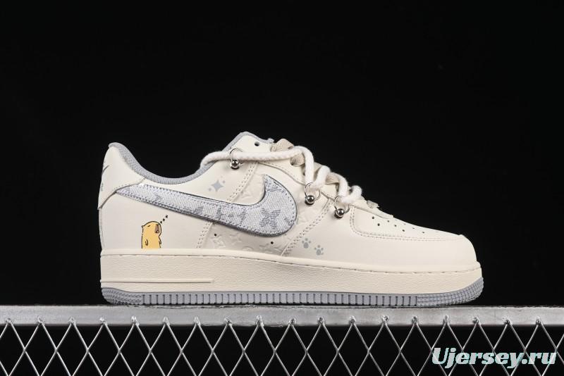 Nike Air Force 1'07 Low x Capybara "Frankenstein" Casual Sneakers - LV0506-220