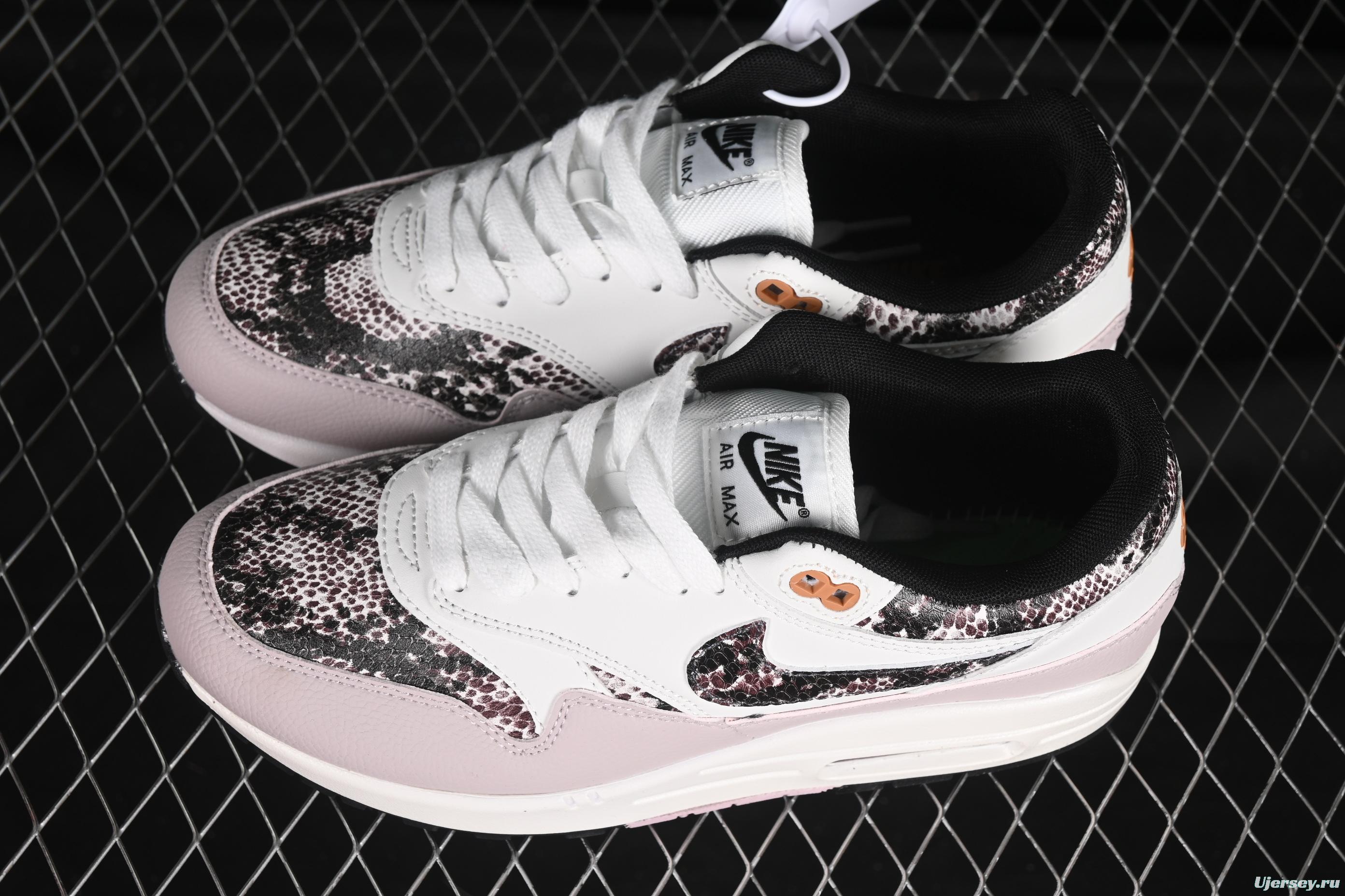 Nike Air Max 1 Retro Running Shoes with Half-Sole Air Cushion - HF5338-100