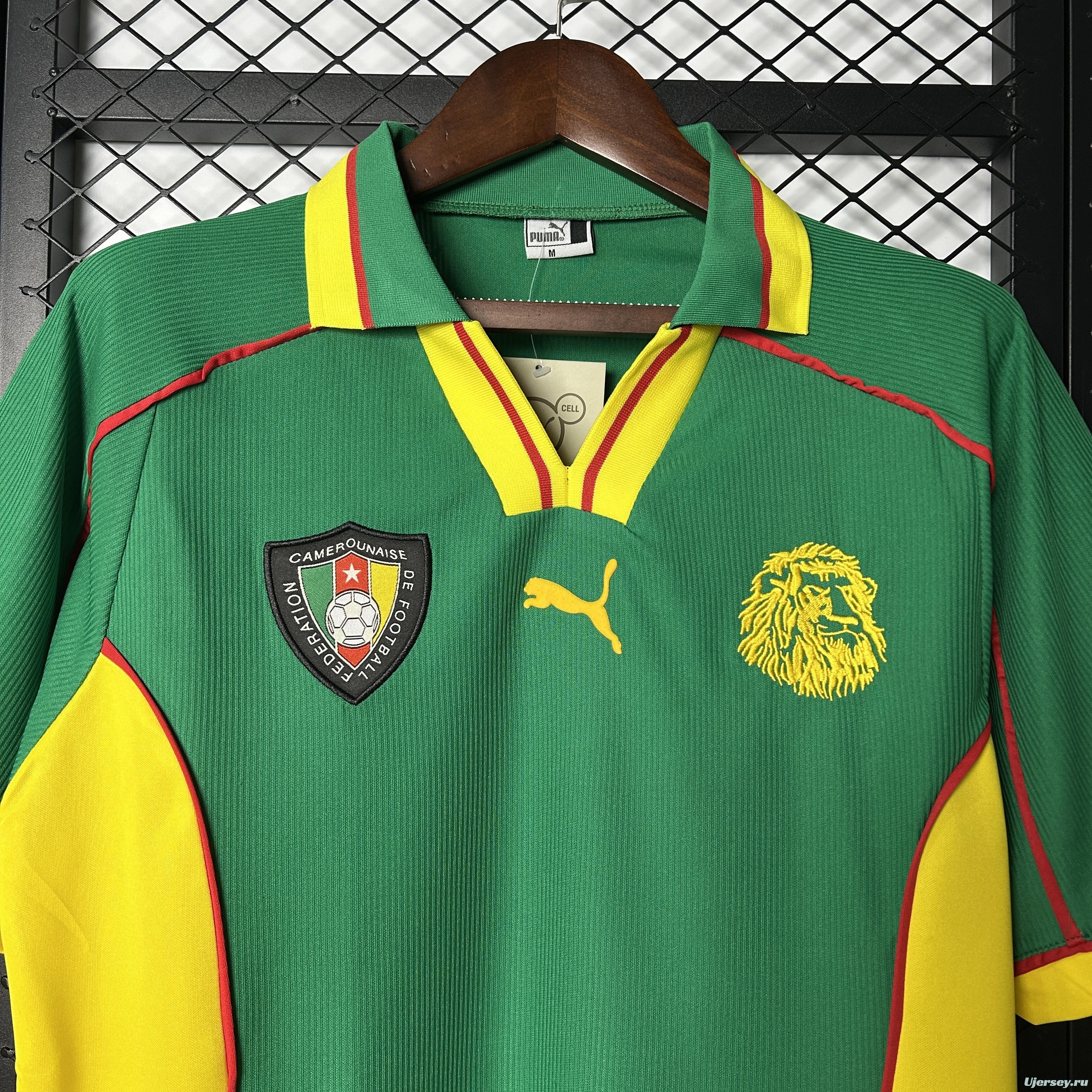 1998 Retro Cameroon Home Jersey