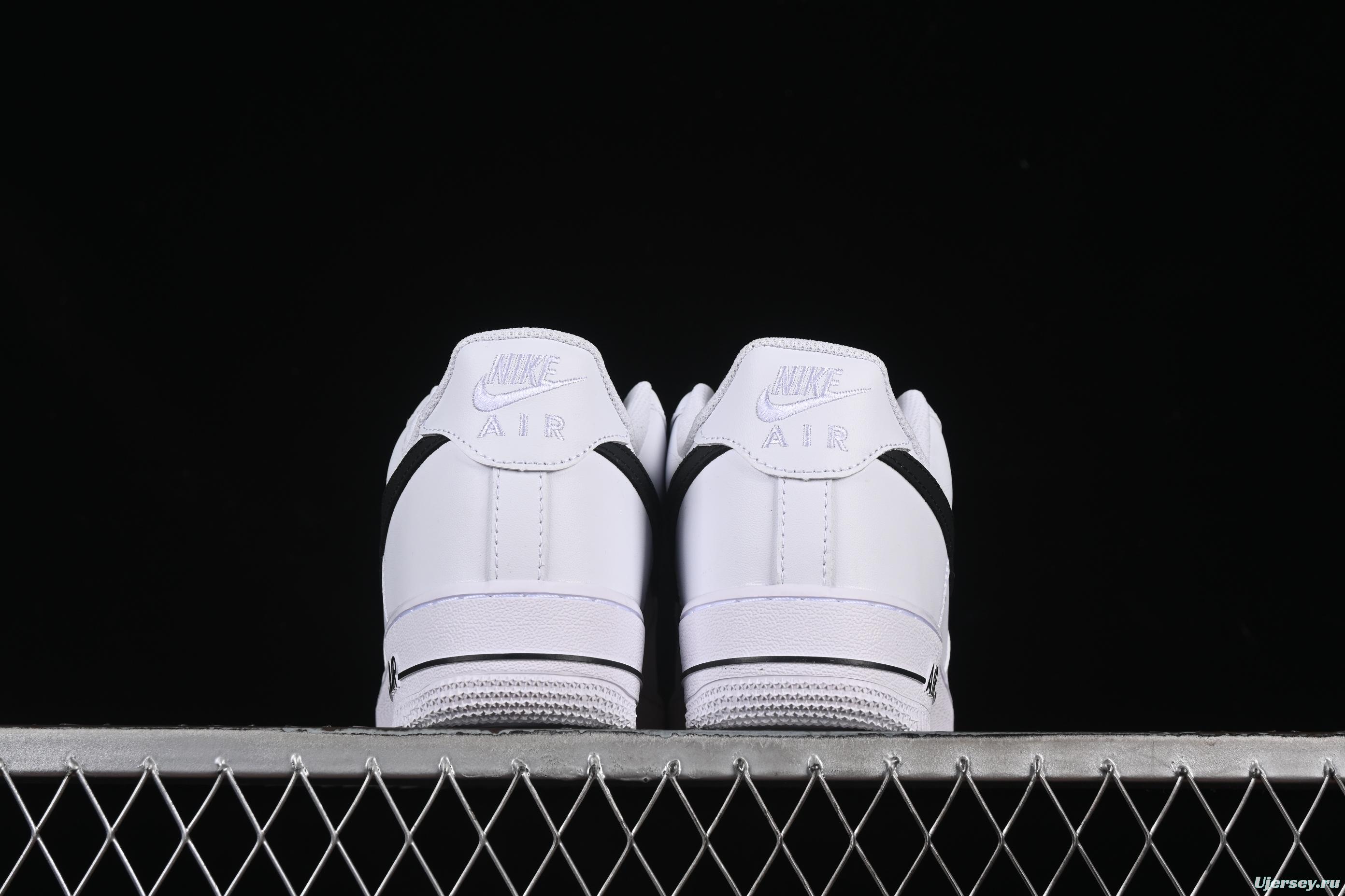 Nike Air Force 1 '07 Low White Black Hemp Casual Sneakers - ZH0316-072