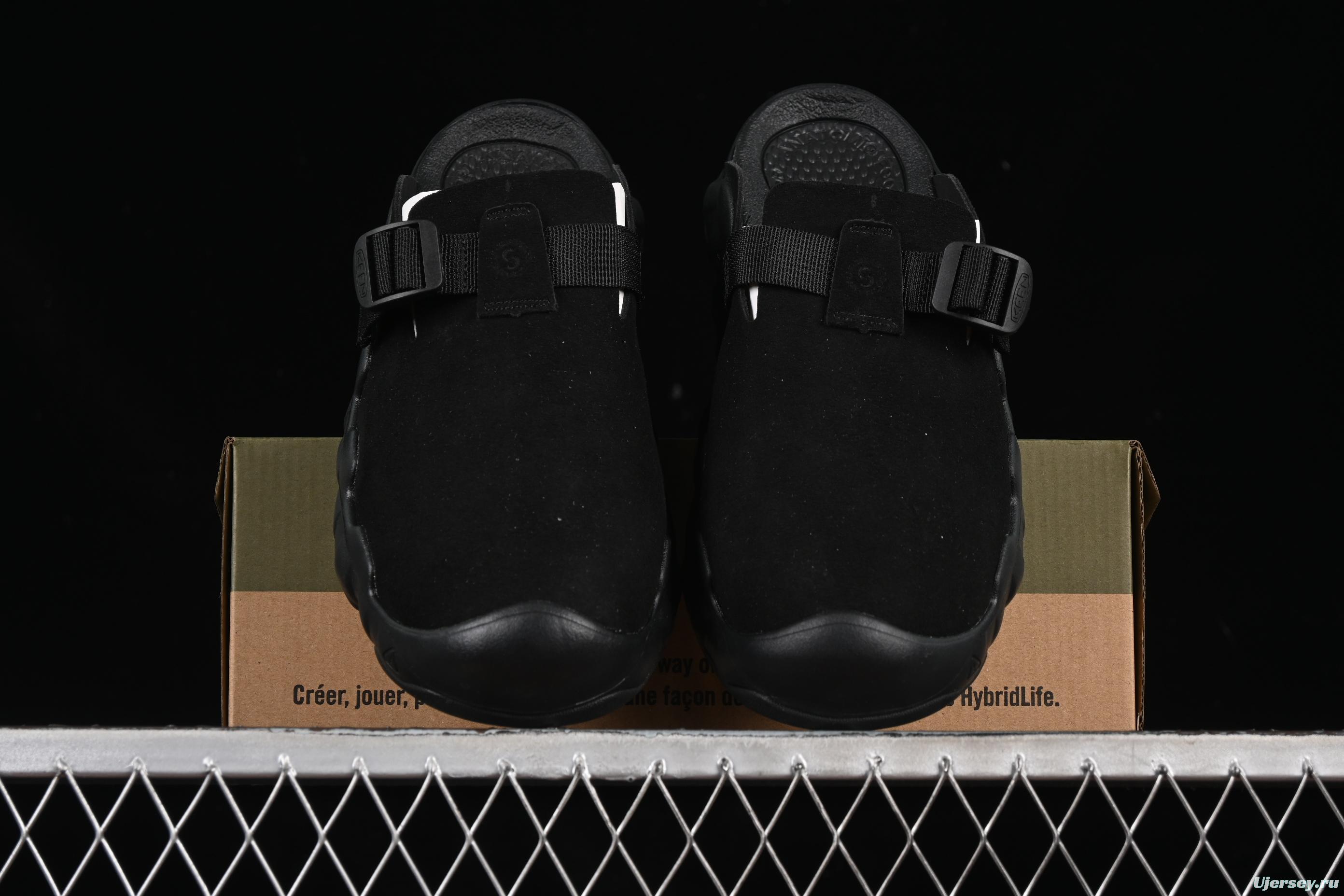 Keen Hyperport Clog Leather Summer Mule Slip-On with Arch Support and Adjustable Lacing System - 1030766