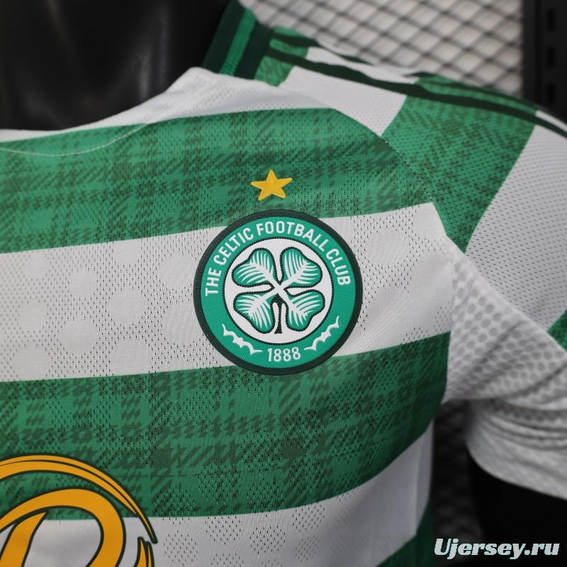 Player Version 25/26 Celtic Home Jersey