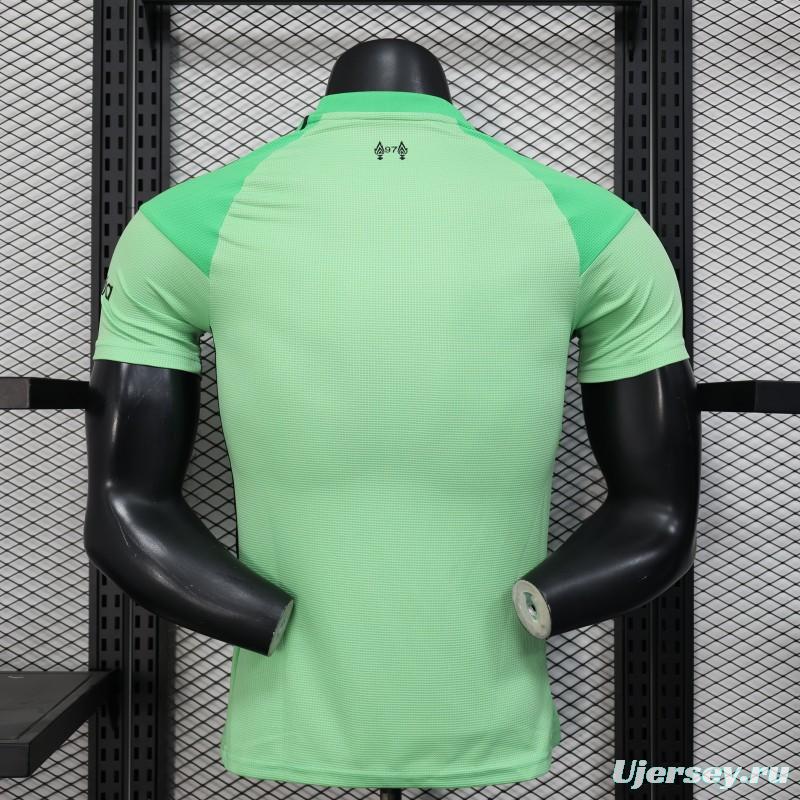 Player Version 25/26 Liverpool Green Goalkeeper Jersey