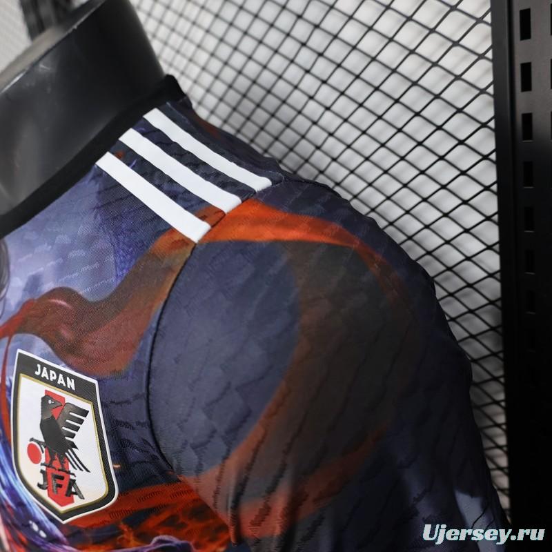 Player Version 2025 Japan Purple with Anime NAZHAI Graphic Jersey