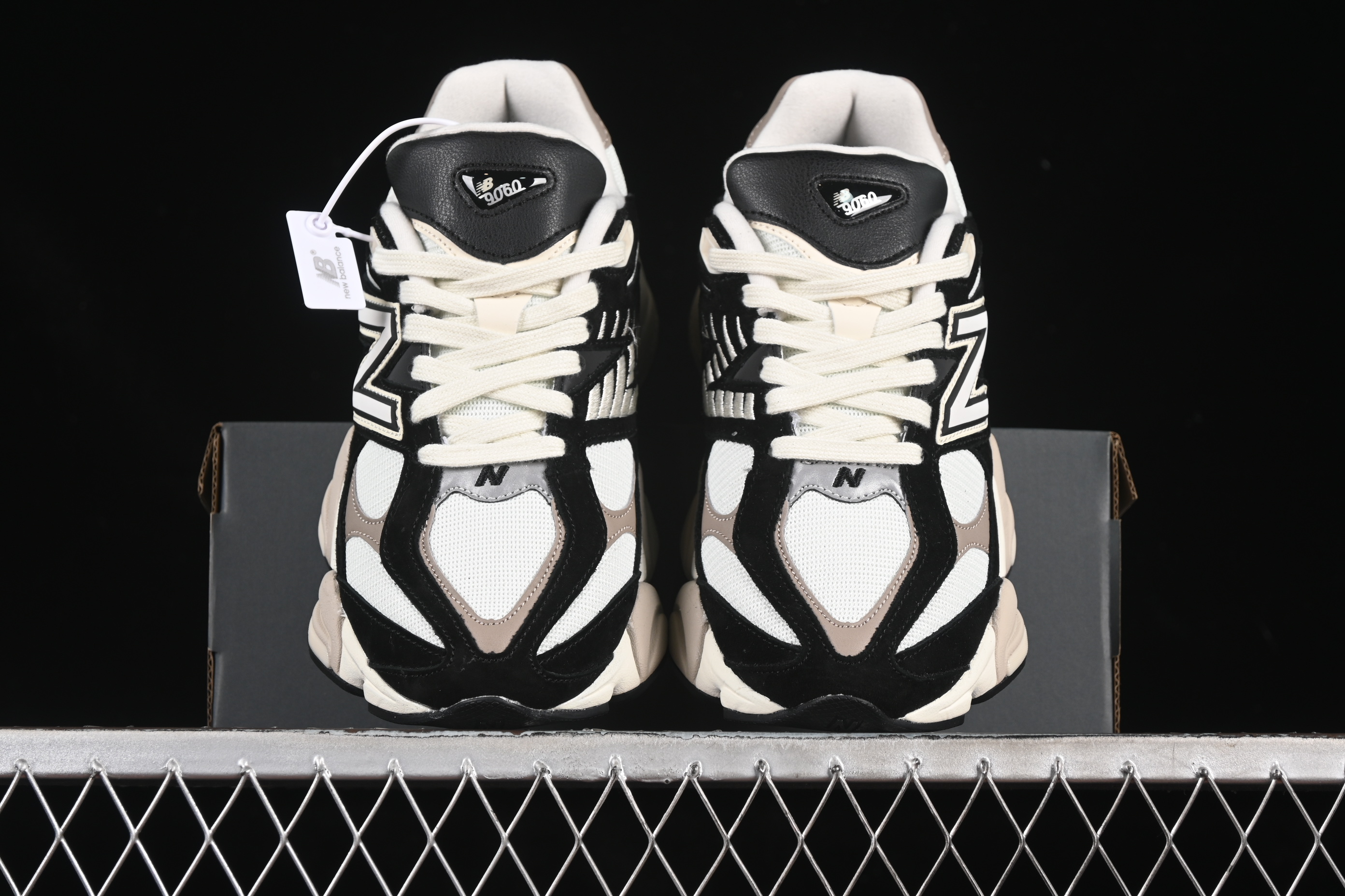 Joe Freshgoods x New Balance 9060 Retro Running Sneakers with ABZORB Cushioning - U9060BLZ