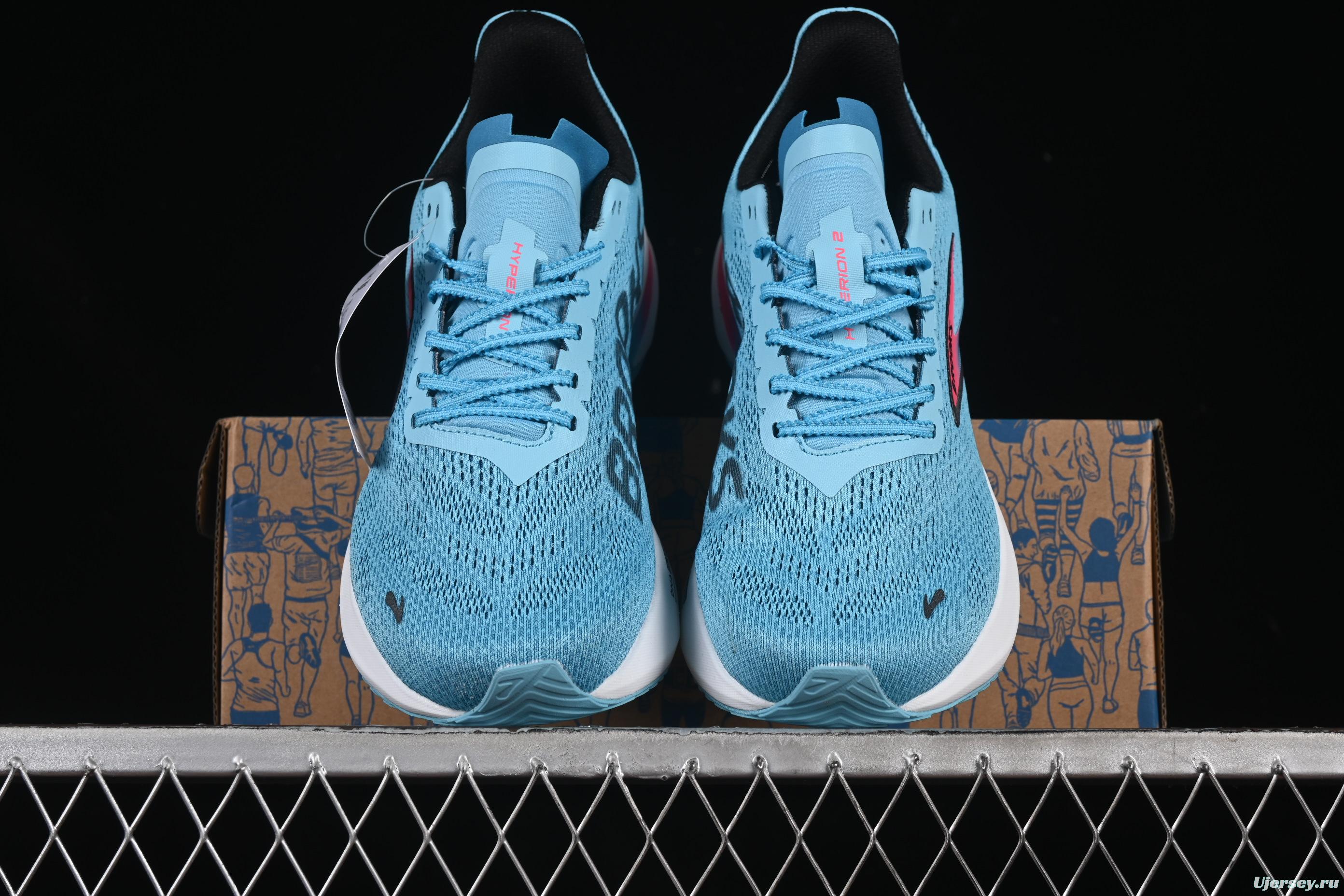 Brooks Hyperion 2 Low-Cut Breathable Lightweight Running Shoes with DNA LOFT V2 Cushioning - 1104321D441