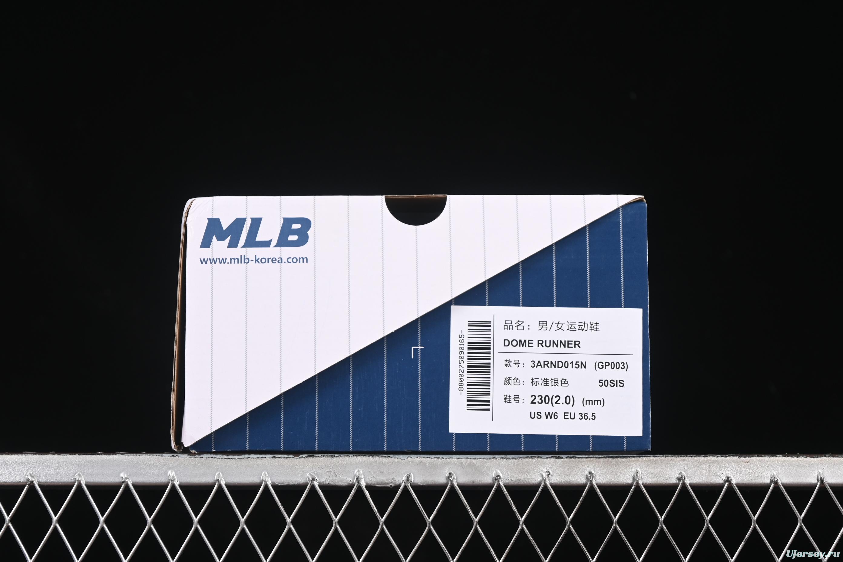 New York Yankees MLB Dome Runner Thick-Sole Hollow-Out Height-Increasing Casual Running Shoes - 3ARND015N50SIS