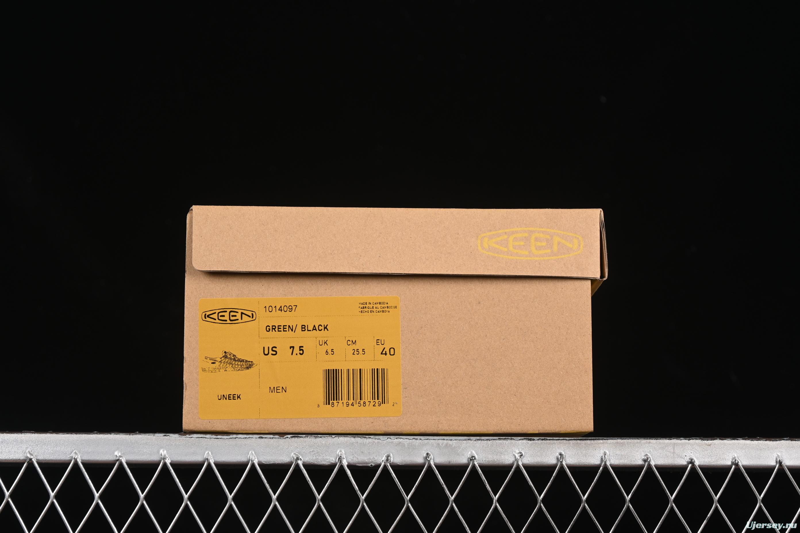 Keen Uneek Flat-M Woven Elastic Strap Casual Outdoor Water Sandals - 1014097