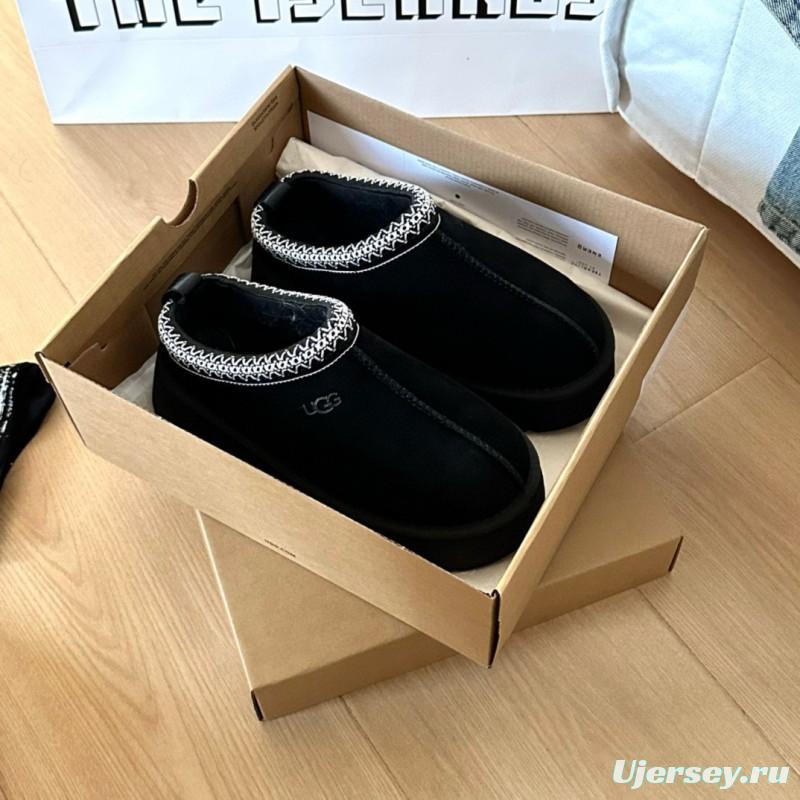 2024 UGG Black Suede Slippers