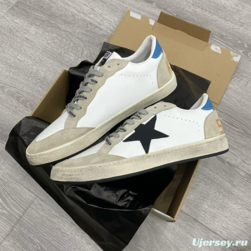 2024 Unisex GGDB White Beige Black Blue Leather Suede Sneakers MJ00260