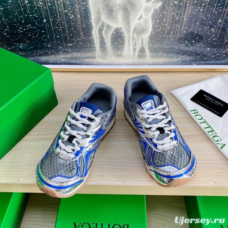 2025 Unisex BV Blue Grey Mesh Leather Running Shoes LY00310