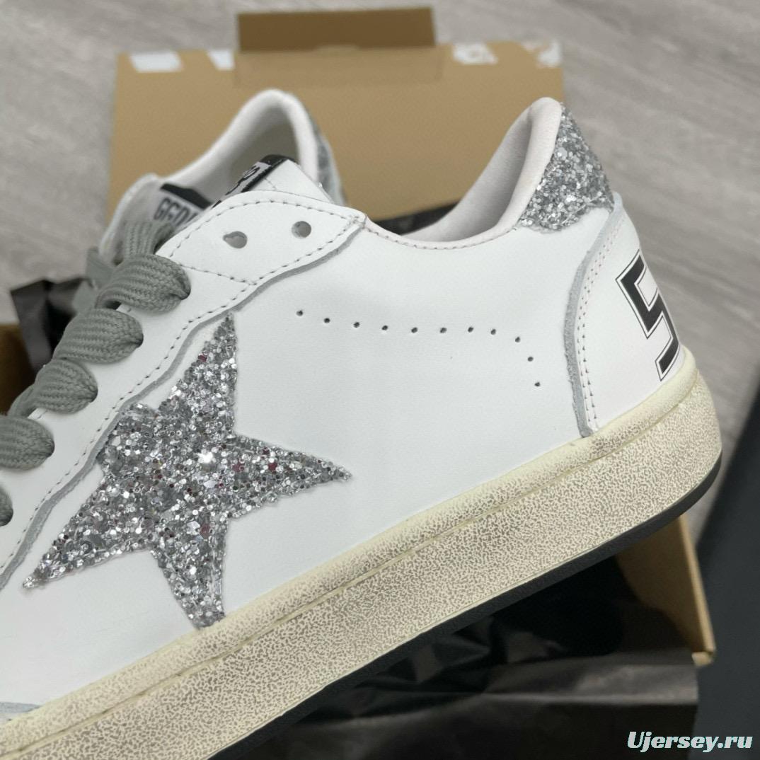 2024 Unisex GGDB White Grey Leather Sneakers MJ00260