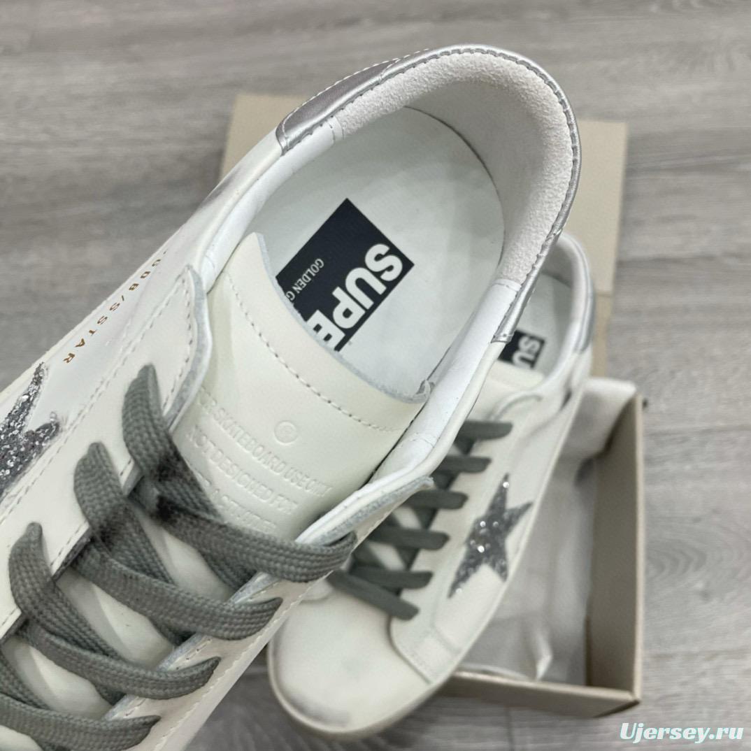 2025 Men GGDB White Grey Leather Sneakers SUPER STAR