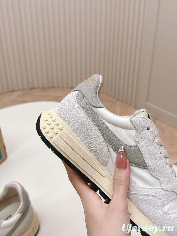 2024 Unisex Autry White Grey Leather Mesh Sneakers MJ00330