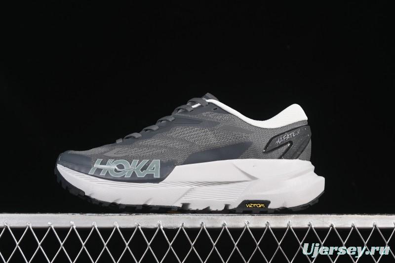 Hoka Mafate Speed X Thick Sole Lightweight Mountain Running Shoes - 1161991 SLTG