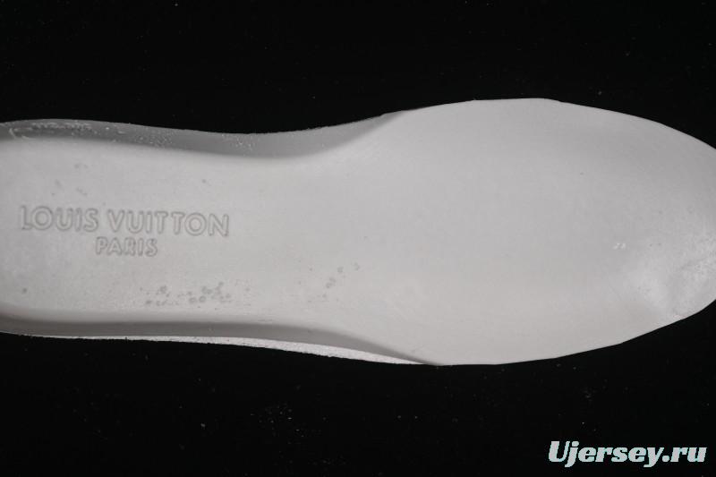 Louis Vuitton Sneakerina Round Toe Lace-Up Ballet Style Flat Training Shoes