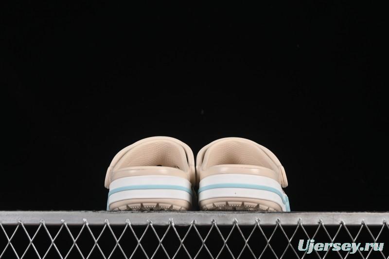 Crocs Classic Platform Clog Sandals Summer Two-Way Beach Sandals - B.D4