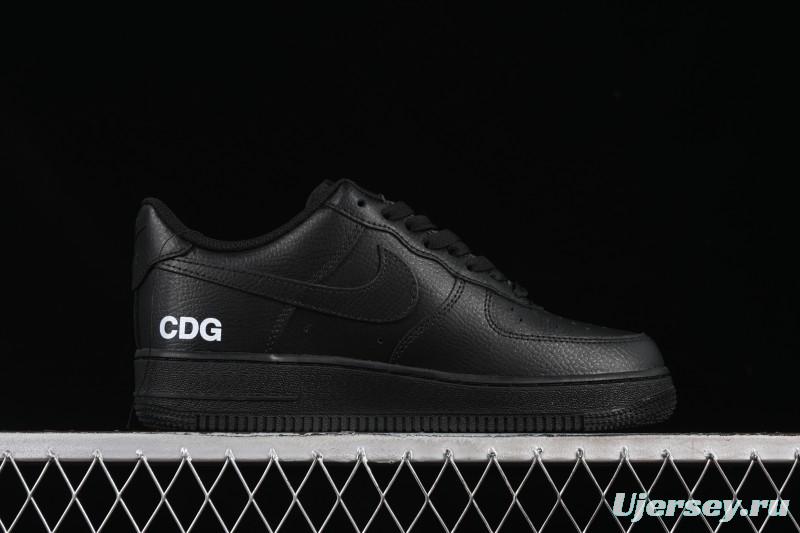 Nike Comme Des Garcons Air Force 1 Low Casual Sneakers with Full-Length Air Cushion - IB9949-001