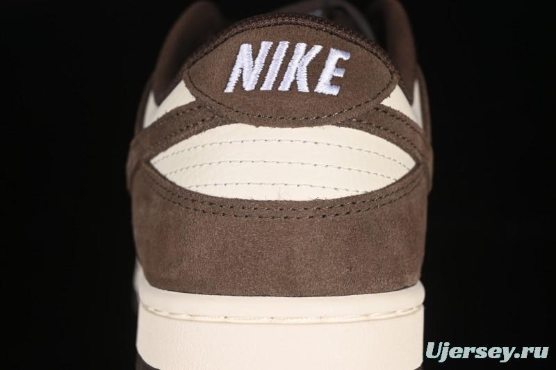 Nike SB Dunk Low White Mocha Low-Top Casual Skate Shoes - FQ8249-104