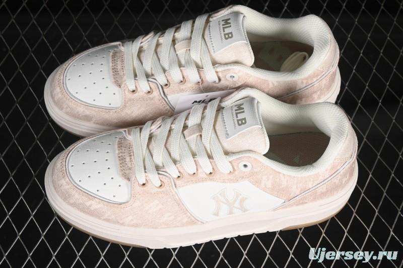 New York Yankees Chunky Liner Embo Monogram Elevated Platform Casual Running Shoes - 3ASXV015N50BGS