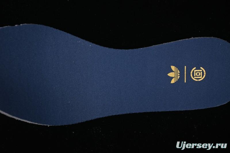 Adidas Originals Gazelle S By JR5408 Clot Collaboration Platform Casual Slip-Resistant Wear-Resistant Low-Top Sneakers