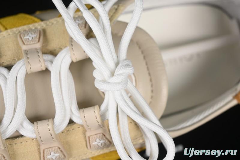 Louis Vuitton Sneakerina Round Toe Lace-Up Ballet Style Flat Training Shoes