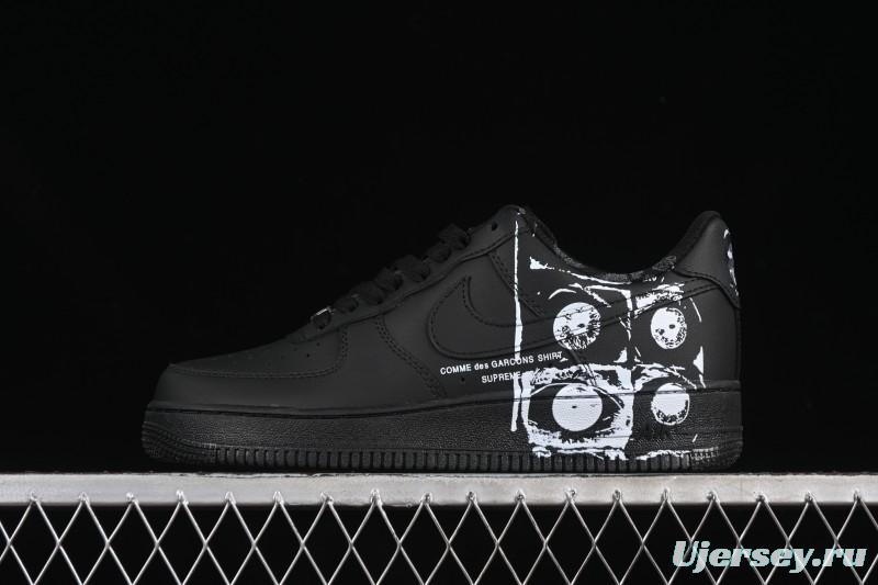 Nike Air Force 1 Low CDG Collaboration Casual Sneakers - 923044-101