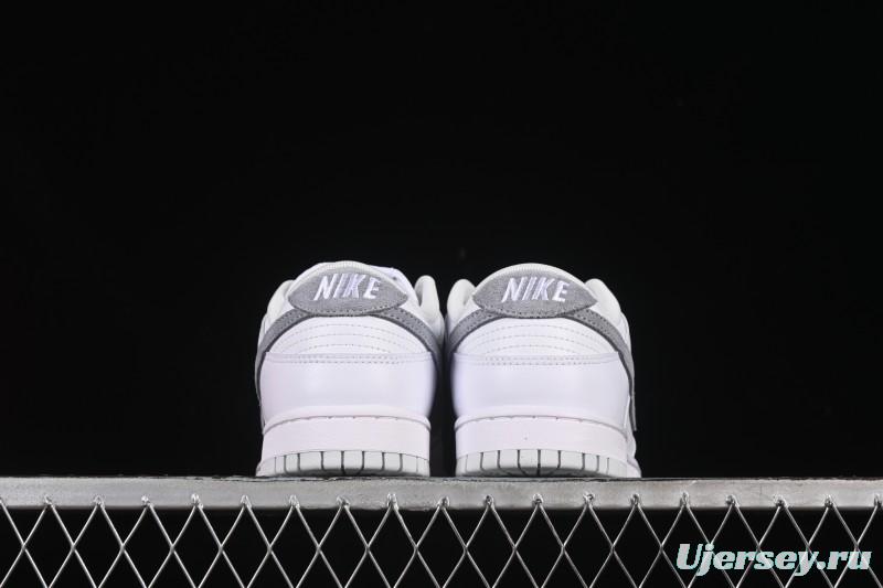 Nike SB Dunk Low White Grey Low-Top Casual Skate Shoes - IH0632-141