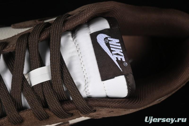 Nike SB Dunk Low White Mocha Low-Top Casual Skate Shoes - FQ8249-104