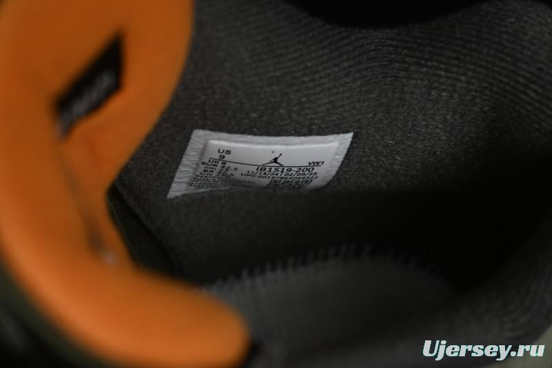 Nike Air Jordan 4 Retro OG Undefeated Collaboration Olive Green Suede - IB1519-200