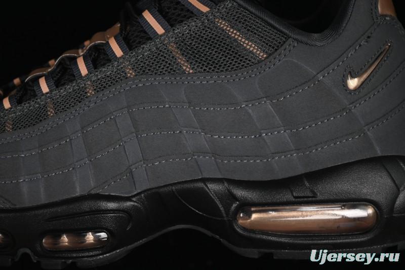 Nike Air Max 95 Retro Cushioned Running Shoes - HQ6457-001