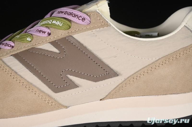 New Balance 471 Series Fabric and Split Leather Casual Lifestyle Shoes - U471AI