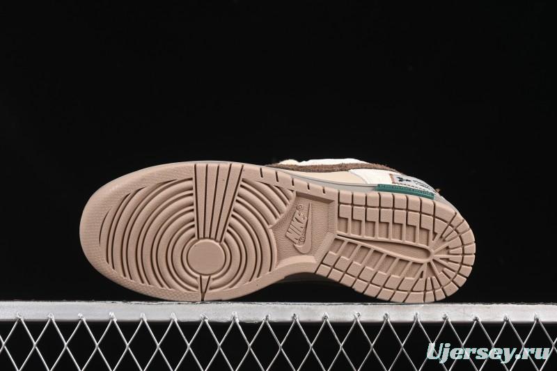 Nike Dunk Low Panda Prank Winter Dream Fantasy Low-Top Casual Skate Shoes - HQ1175-240