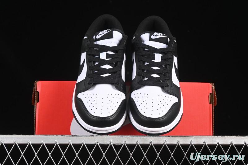 Nike SB Dunk Low Classic Black White Low-Top Casual Skate Shoes - HF5441-100