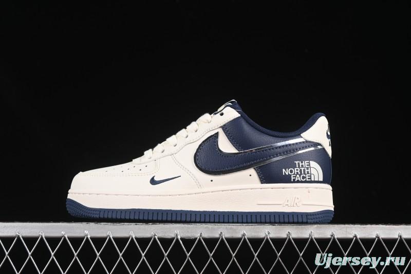 Nike Air Force 1'07 Low North Face Collaboration Dark Blue Sole Casual Sneakers - ZH2598-318