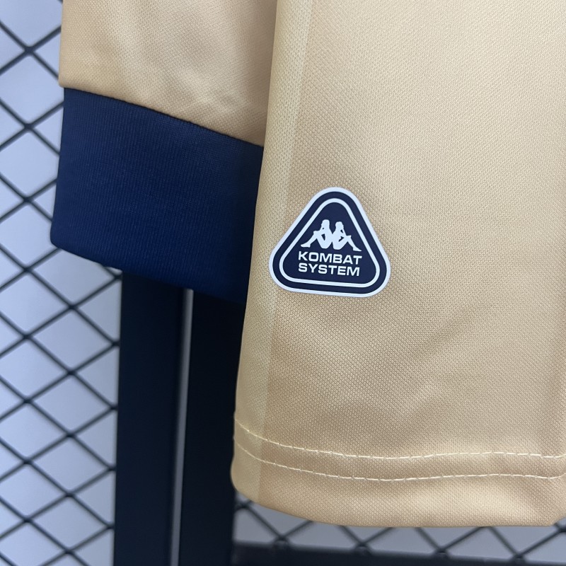 25/26 Deportivo La Coruna Gold Long Sleeve Jersey